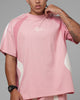 Loiter Hybrid Tek T-Shirt Pink