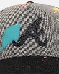 47 Brand Atlanta Braves 'Studio' 47 Offside Snapback Grey
