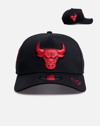 New Era Chicago Bulls 'Certified Lover Boy' 9FORTY A-Frame Snapback Black/Cardinal
