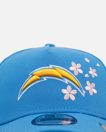 New Era Los Angeles Chargers 'Cherry Blossoms' 9FORTY A-Frame Snapback Official Team Color