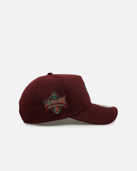 New Era Los Angeles Angels 'Frosted Burgundy' 9FORTY A-Frame Snapback Burgundy