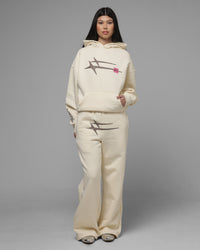 Loiter Hybrid Premium Hoodie Beige