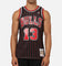 Mitchell & Ness Chicago Bulls Luc Longley 1995 Pinstripe Jersey Black