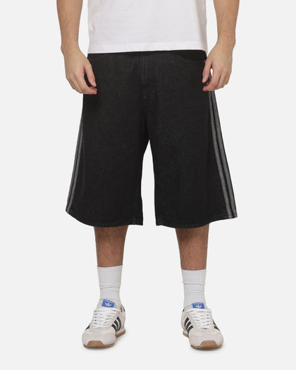 Adidas Firebird Denim Shorts True Black
