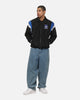 Bleacher Athletic Canterbury-Bankstown Bulldogs NRL Legacy Baseball Jacket Black