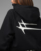 Loiter Jet Stream Zip Hoodie Black/White