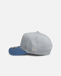 New Era San Diego Padres 'Faded Washed Grey' 9FORTY A-Frame Snapback Grey/Blue