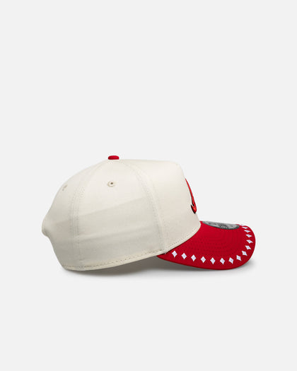 New Era Atlanta Braves 'Royal Flush' 9FORTY A-Frame Snapback White/Red