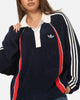 Adidas Retro Remix Teamgeist Long Sleeve Polo Night Indigo