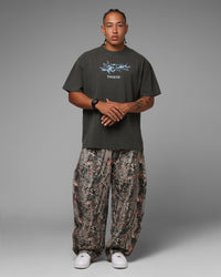 Loiter Frontier T-Shirt Black Wash