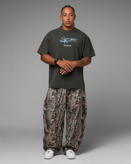 Loiter Frontier T-Shirt Black Wash