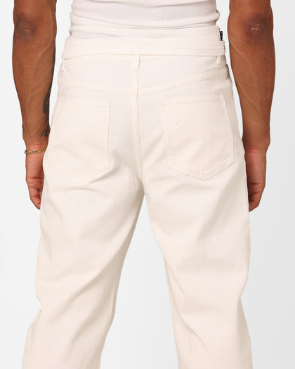 XXIII Dani Baggy Jeans White