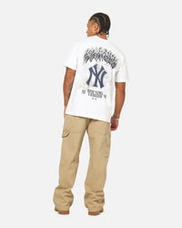 New Era New York Yankees Rose Oversized T-Shirt White