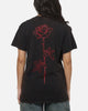 XXIII Rose T-Shirt Black/Red