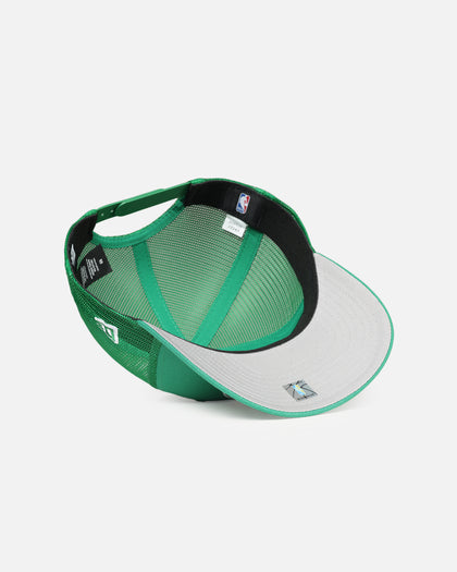 New Era Boston Celtics 'HWC' 9SEVENTY Trucker Stretch Snapback Green Med