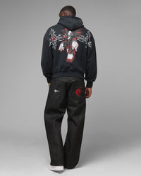 Loiter x Sonic Chrome Shadow Hoodie Black