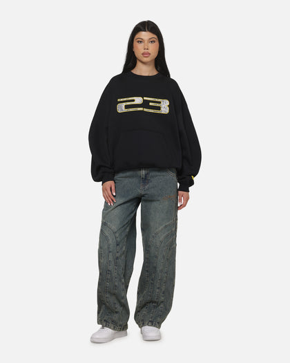 Jordan Brooklyn Realtree Crewneck Sweatshirt Black