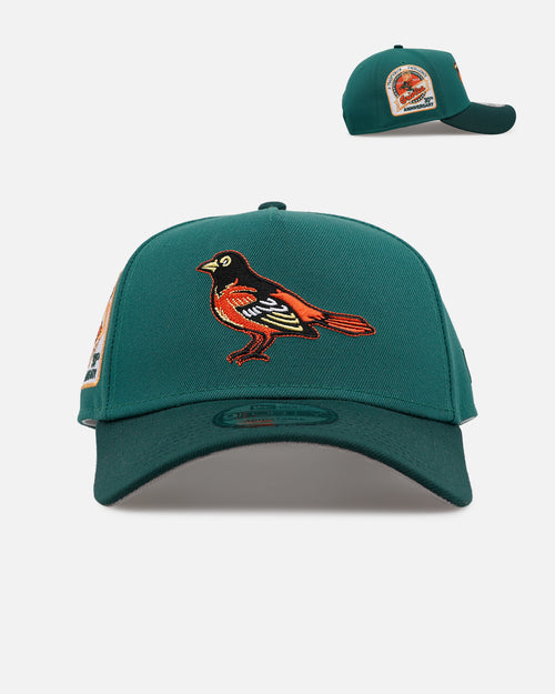 New Era Baltimore Orioles 'Citrus 2.0' 9FORTY A-Frame Snapback Dark Green/Orange