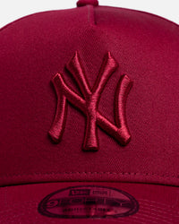 New Era New York Yankees "Cardinal Tonal" 9FORTY A-Frame Snapback Cardinal
