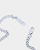 NXS 3mm Cuban Bracelet White Gold