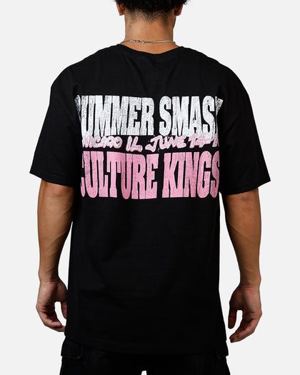 Summer Smash Line Up Vintage T-Shirt Washed Black