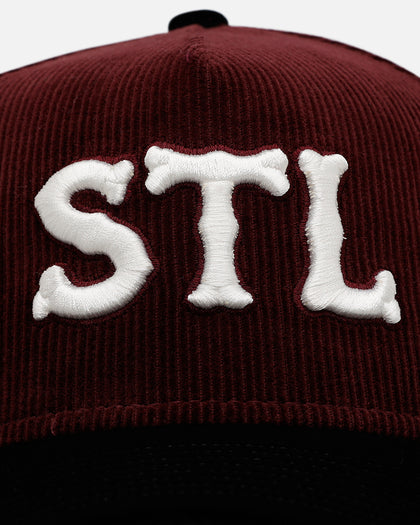 New Era St. Louis Cardinals 'Certified Lover 2.0' 9FORTY A-Frame Snapback Maroon