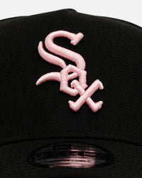 New Era Chicago White Sox 'Black And Pink' 9FORTY A-Frame Snapback Black/Pink