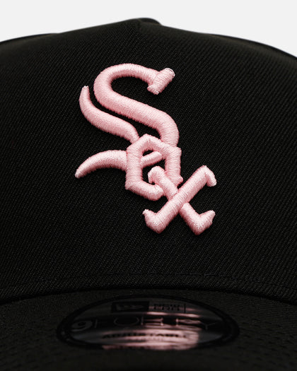 New Era Chicago White Sox 'Black And Pink' 9FORTY A-Frame Snapback Black/Pink