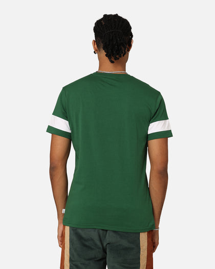 Carré Bars T-Shirt Green/White