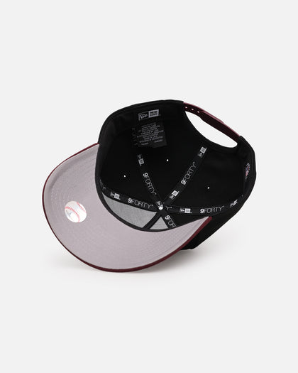 New Era New York Yankees 'Burgundy Hearts' 9FORTY A-Frame Snapback Black/Maroon