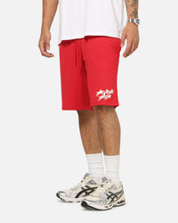 Carre Sideline Basketball Shorts Red