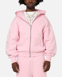 Ed Hardy Trinity Zip Hoodie Pink