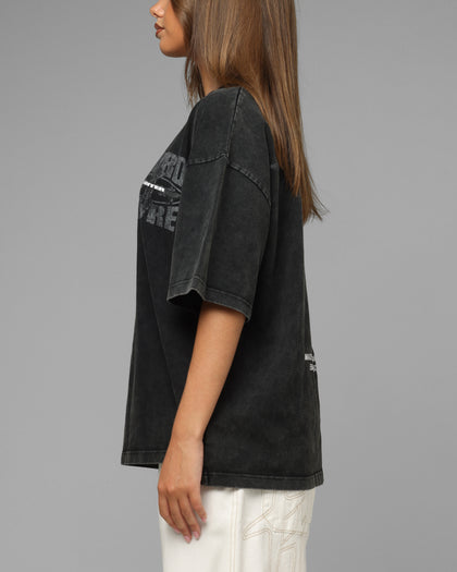 Loiter Chrome Dome T-Shirt Washed Black