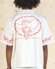 404 Frontier Embroidered Button Up Shirt Off White