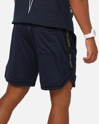 Saint Morta Athletc Taped Basketball Shorts Dark Royal