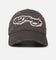 Ed Hardy Distressed Strapback Cap Washed Black