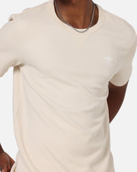 Adidas Trefoil Essentials Waffle T-Shirt Wonder White
