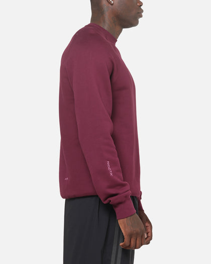 Nike Nocta Fleece CS Crewneck Bordeaux