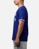 New Era Los Angeles Dodgers Throwback V-Neck T-Shirt Royal Blue