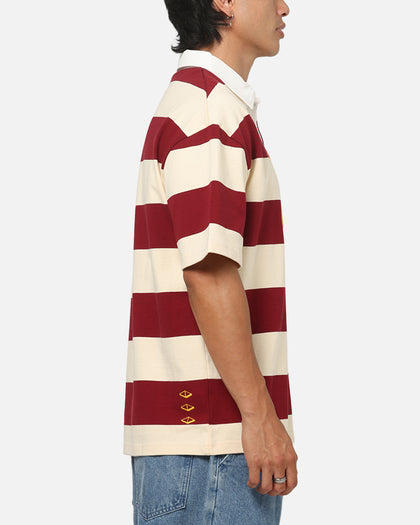 Vouseti Vouseti Rugby Polo Shirt Burgundy
