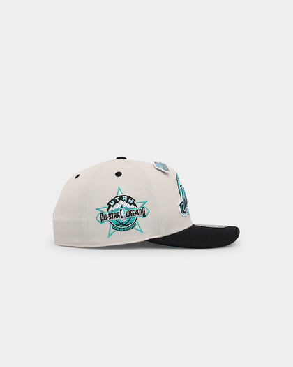 Mitchell & Ness Utah Jazz 'Diamond' Fitted Bone/Black