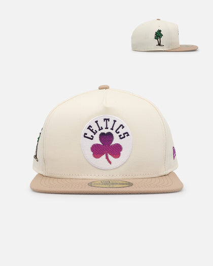 New Era Boston Celtics 'Summer League' 59FIFTY A-Frame Fitted Chrome