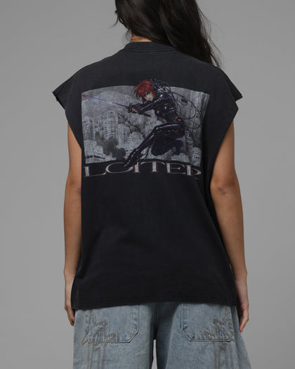 Loiter Spectre Muscle T-Shirt Black