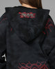 Loiter X Yu-Gi-Oh! Slifer Sky Dragon Zip Hoodie Black Wash