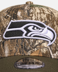 New Era Seattle Seahawks 'NFL Season Kick Off' 9FORTY A-Frame Snapback Realtree/Olive