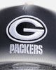 New Era Green Bay Packers 'Gradient Edge Reverse' 9FORTY A-Frame Snapback Black/White
