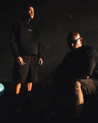 Saint Morta Athltc S2 Baggy Track Shorts Black