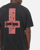 Saint Morta Saints Marked Boxy T-Shirt Washed Black