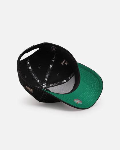 New Era Los Angeles Dodgers 'Rope Script' 9FORTY A-Frame Snapback Black/White