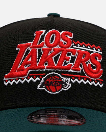 New Era Los Angeles Lakers 'Mexican Independence Day 2.0' 9FORTY A-Frame Snapback Black/Green